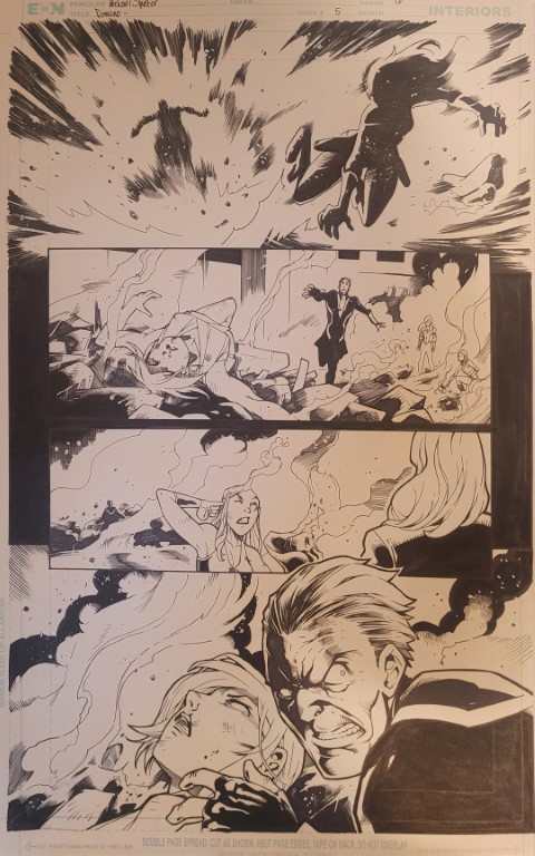 Domino 5 pg. 6 by A: Michael Shelfer Layouts: David Baldeon